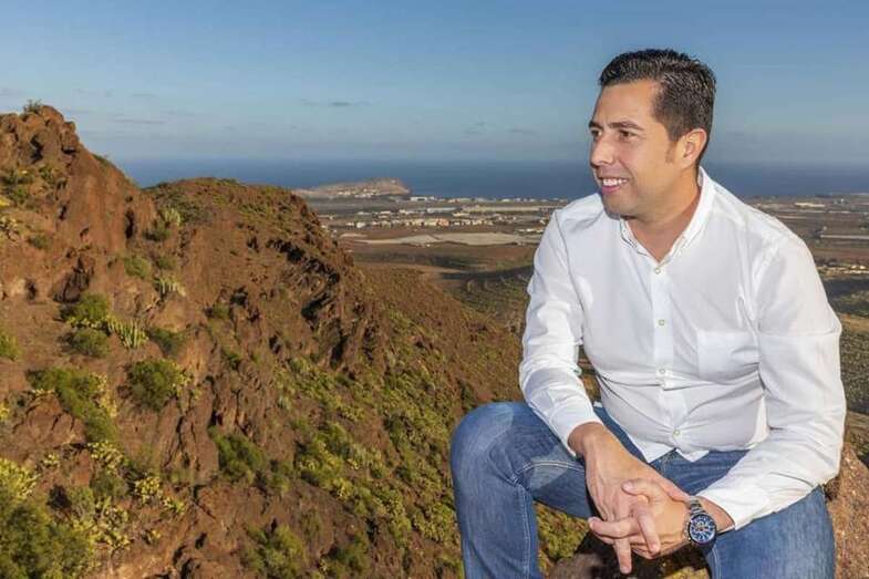 Imagen de campaña de Alejandro Ramos en Cuatro Puertas (Foto TA)